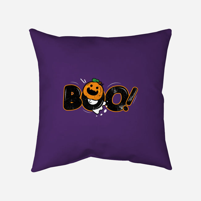 Boo Pumpkin Head-None-Removable Cover-Throw Pillow-bloomgrace28