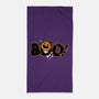 Boo Pumpkin Head-None-Beach-Towel-bloomgrace28