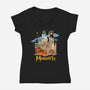 Meowarts-Womens-V-Neck-Tee-ppmid