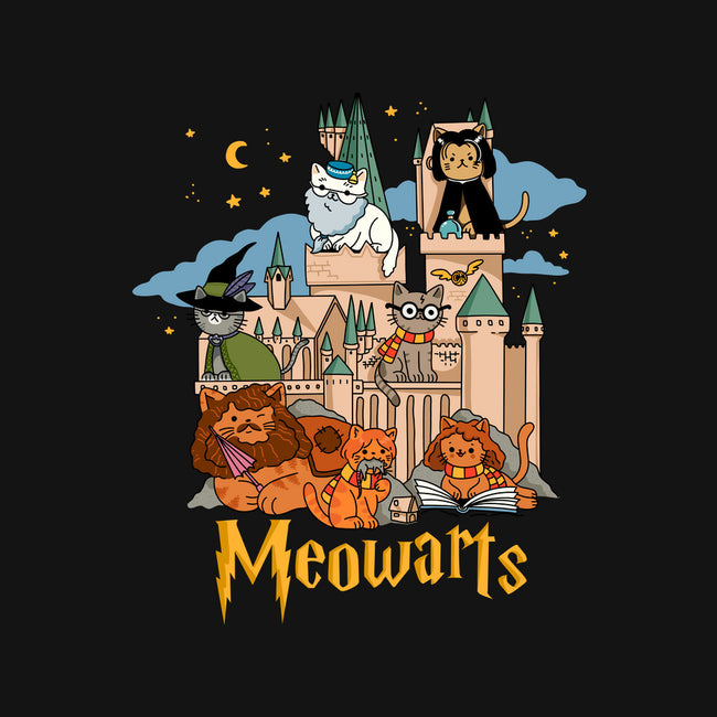 Meowarts-None-Polyester-Shower Curtain-ppmid