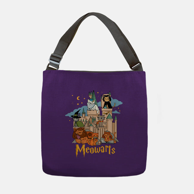 Meowarts-None-Adjustable Tote-Bag-ppmid