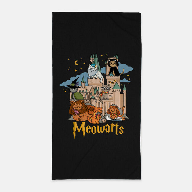 Meowarts-None-Beach-Towel-ppmid