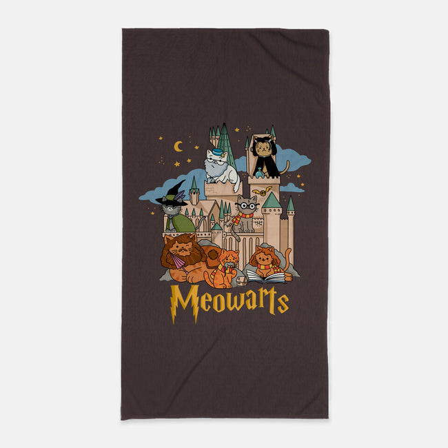 Meowarts-None-Beach-Towel-ppmid