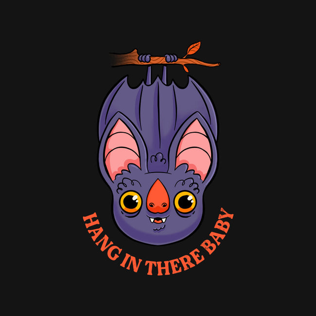 Hang In There Baby Bat-None-Outdoor-Rug-ppmid