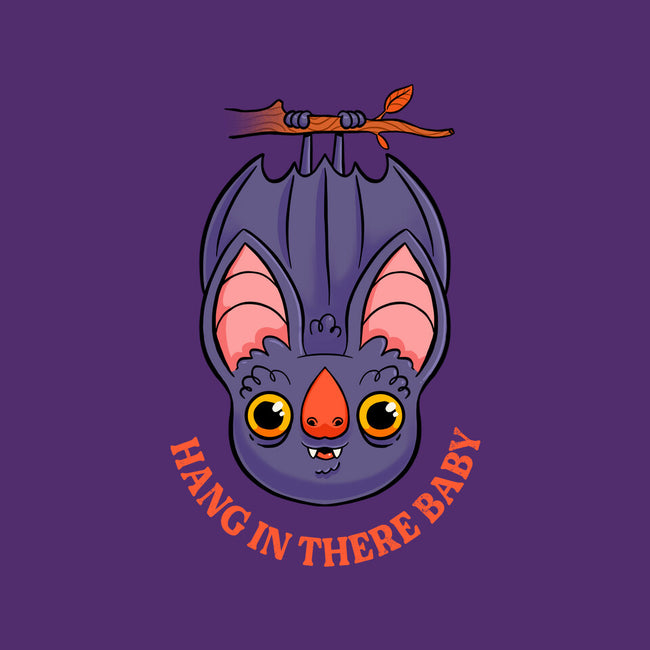 Hang In There Baby Bat-None-Outdoor-Rug-ppmid