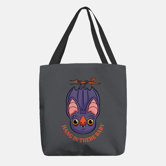 Hang In There Baby Bat-None-Basic Tote-Bag-ppmid