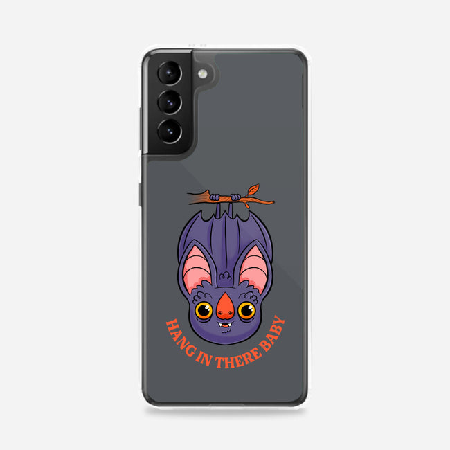 Hang In There Baby Bat-Samsung-Snap-Phone Case-ppmid