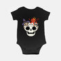 Skull And Spooky Cats-Baby-Basic-Onesie-ppmid