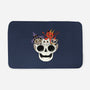 Skull And Spooky Cats-None-Memory Foam-Bath Mat-ppmid