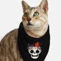 Skull And Spooky Cats-Cat-Bandana-Pet Collar-ppmid