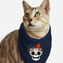 Skull And Spooky Cats-Cat-Bandana-Pet Collar-ppmid