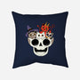 Skull And Spooky Cats-None-Non-Removable Cover w Insert-Throw Pillow-ppmid