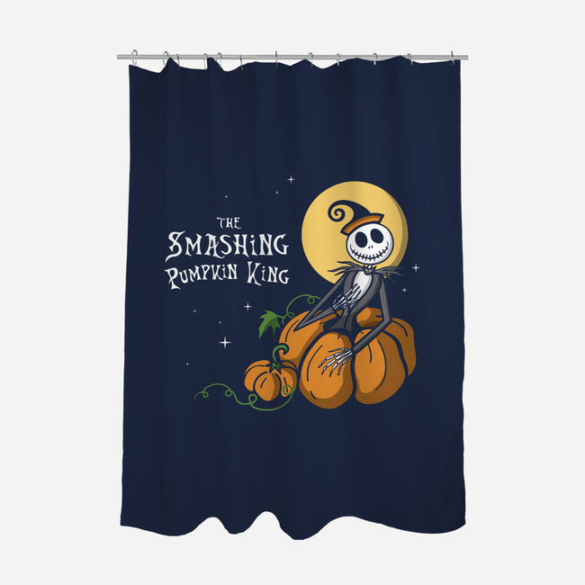 The Smashing Pumpkin King-None-Polyester-Shower Curtain-katiestack.art