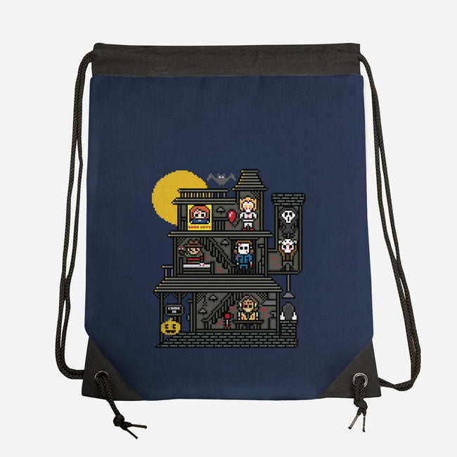 Haunted Pixels-None-Drawstring-Bag-jrberger