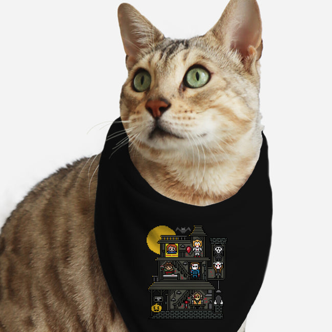 Haunted Pixels-Cat-Bandana-Pet Collar-jrberger