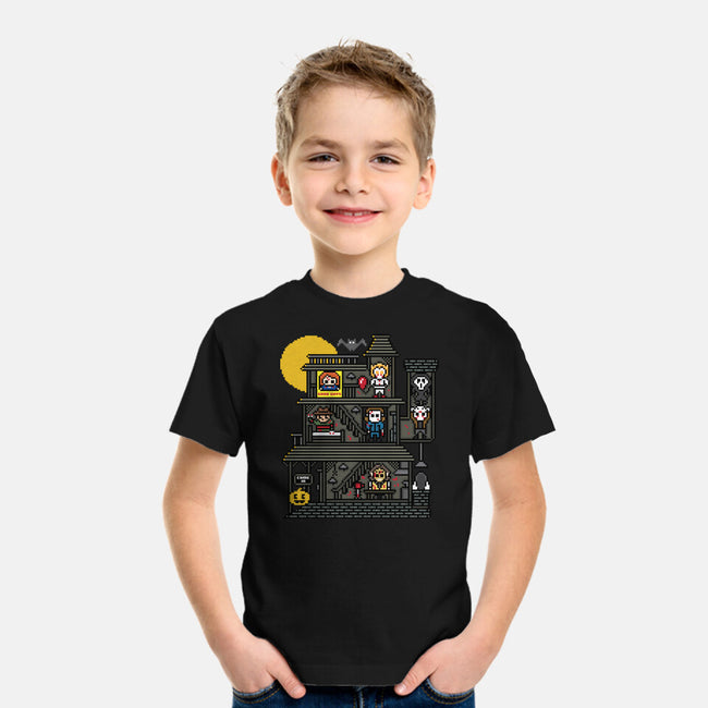 Haunted Pixels-Youth-Basic-Tee-jrberger