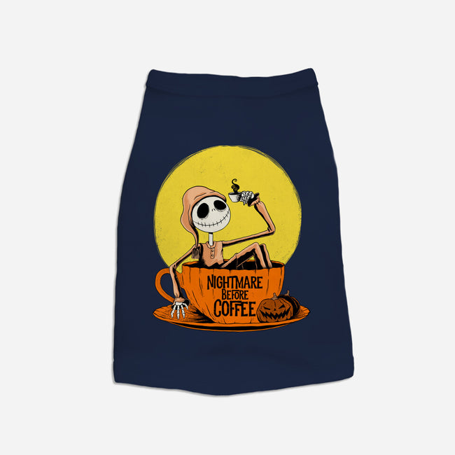 Nightmare Before Coffee-Dog-Basic-Pet Tank-ppmid