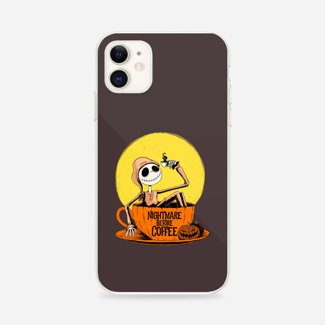 Nightmare Before Coffee-iPhone-Snap-Phone Case-ppmid