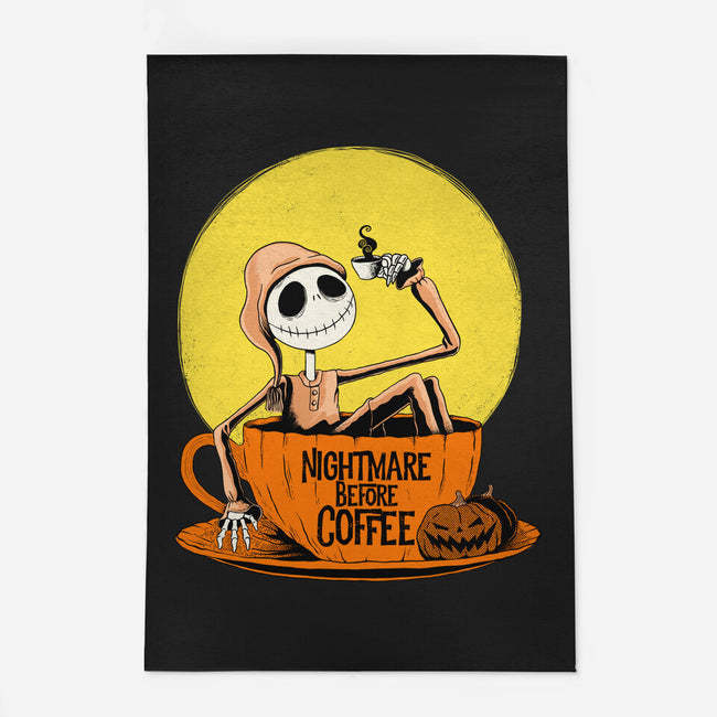 Nightmare Before Coffee-None-Outdoor-Rug-ppmid