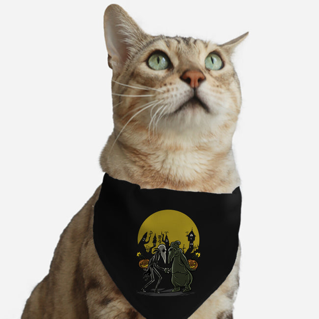 Jack Vs Oogie-Cat-Adjustable-Pet Collar-zascanauta
