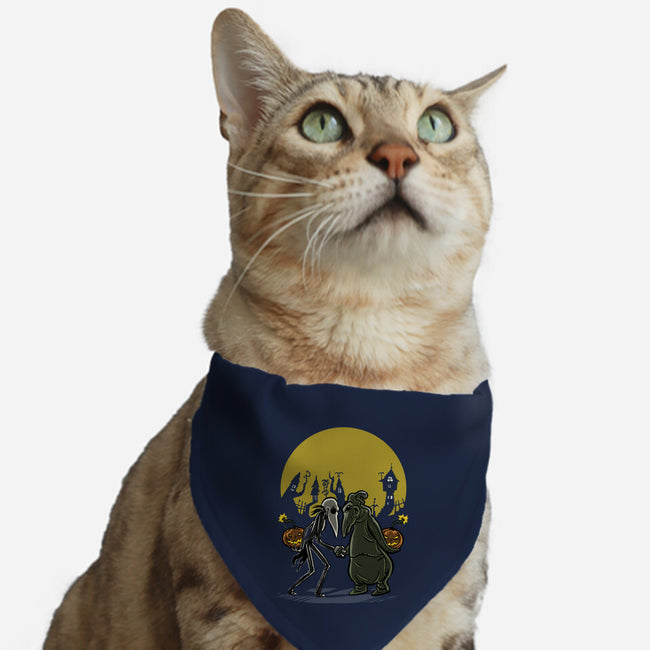 Jack Vs Oogie-Cat-Adjustable-Pet Collar-zascanauta