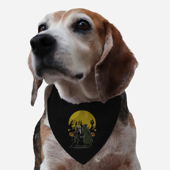 Jack Vs Oogie-Dog-Adjustable-Pet Collar-zascanauta