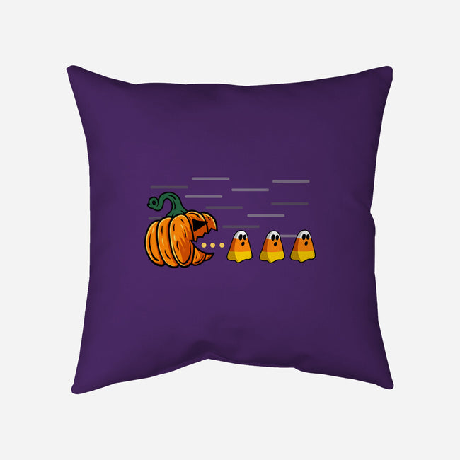 Candy Corn Hunter-None-Removable Cover-Throw Pillow-Agaena