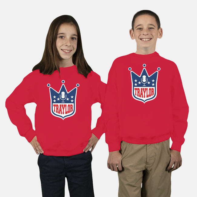 Traylor-Youth-Crew Neck-Sweatshirt-rocketman_art