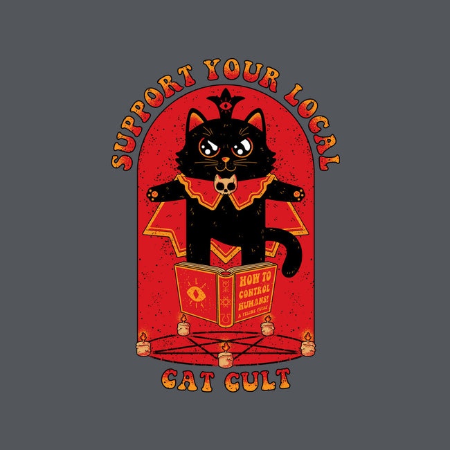 Support Your Local Cat Cult-Cat-Bandana-Pet Collar-danielmorris1993