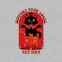 Support Your Local Cat Cult-Womens-Basic-Tee-danielmorris1993