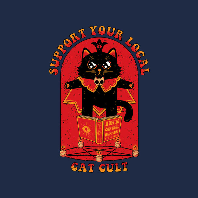 Support Your Local Cat Cult-Womens-V-Neck-Tee-danielmorris1993