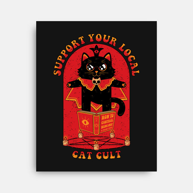 Support Your Local Cat Cult-None-Stretched-Canvas-danielmorris1993