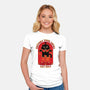 Support Your Local Cat Cult-Womens-Fitted-Tee-danielmorris1993