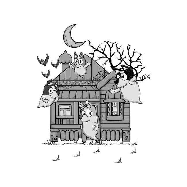 Bluey Haunted House-Dog-Adjustable-Pet Collar-JamesQJO