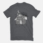 Bluey Haunted House-Unisex-Basic-Tee-JamesQJO