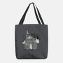 Bluey Haunted House-None-Basic Tote-Bag-JamesQJO