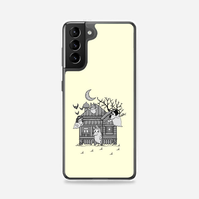 Bluey Haunted House-Samsung-Snap-Phone Case-JamesQJO