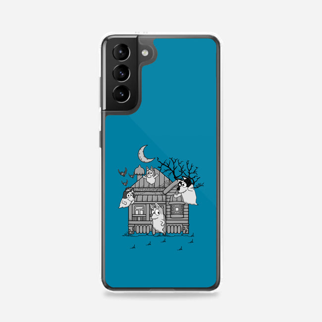 Bluey Haunted House-Samsung-Snap-Phone Case-JamesQJO