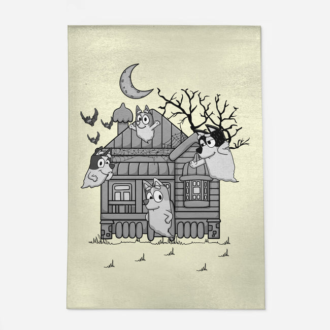 Bluey Haunted House-None-Outdoor-Rug-JamesQJO