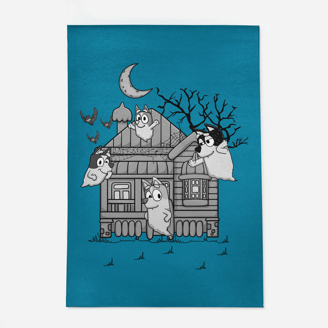 Bluey Haunted House-None-Outdoor-Rug-JamesQJO