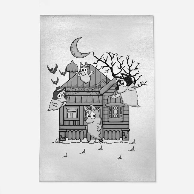 Bluey Haunted House-None-Outdoor-Rug-JamesQJO