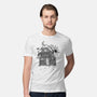 Bluey Haunted House-Mens-Premium-Tee-JamesQJO