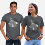 Bluey Haunted House-Unisex-Basic-Tee-JamesQJO