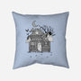 Bluey Haunted House-None-Non-Removable Cover w Insert-Throw Pillow-JamesQJO