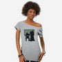 Force 101-Womens-Off Shoulder-Tee-pigboom