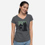 Force 101-Womens-V-Neck-Tee-pigboom