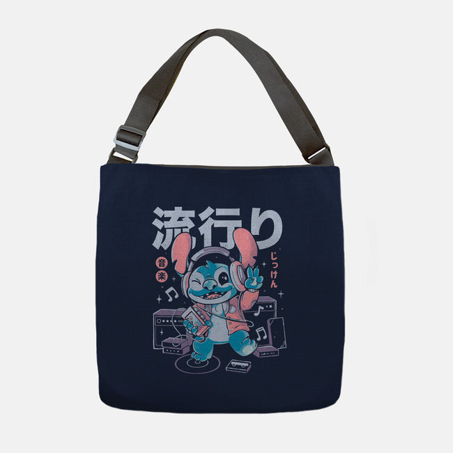 Experiment The Beat-None-Adjustable Tote-Bag-Arigatees