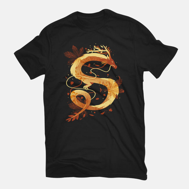 Autumn Dragon-Unisex-Basic-Tee-IKILO