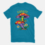 Namaste Meditation-Womens-Fitted-Tee-heydale