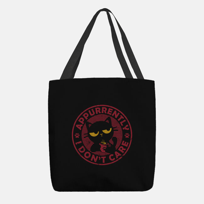 Appurrently I Don't Care-None-Basic Tote-Bag-erion_designs